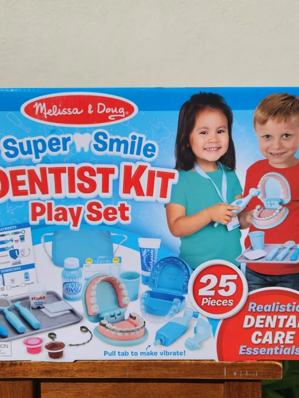 NEW Melissa & Doug Dentist Dental Pretend Play Teeth Set 25-piece Includes set o